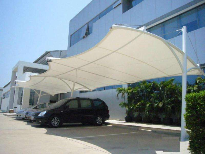 膜結構停車棚 膜結構停車棚